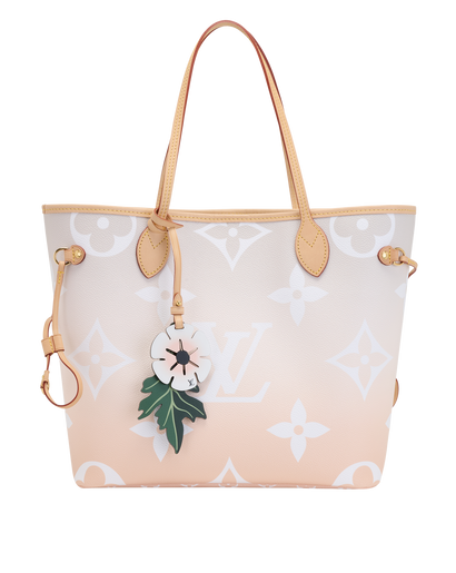 By The Pool Neverfull MM, &pound;1,600, Handbags, Beige/White, Canvas, Front view